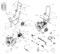Page O Diagram and Parts List for 1054-0  Briggs and Stratton Pressure Washer